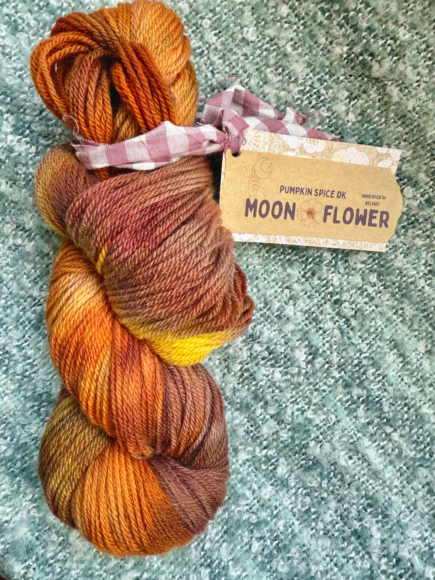 Pumpkin Spice – Falklands Merino DK, Hand Painted Yarn
