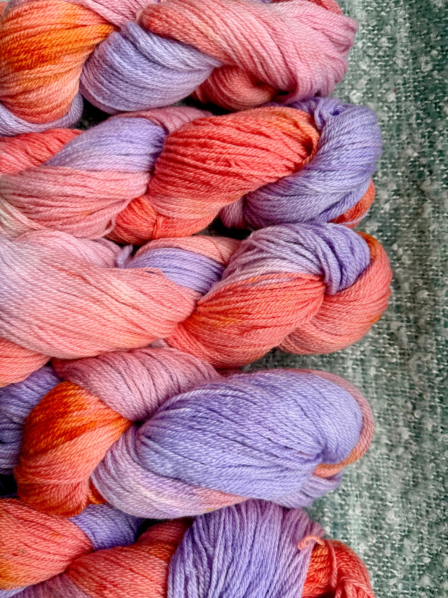 Late Summer Sky- Falklands Merino DK, Hand-Painted Yarn