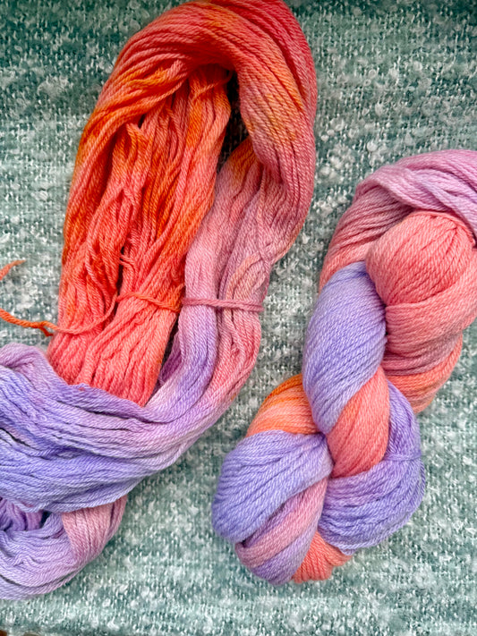 Late Summer Sky- Falklands Merino DK, Hand-Painted Yarn