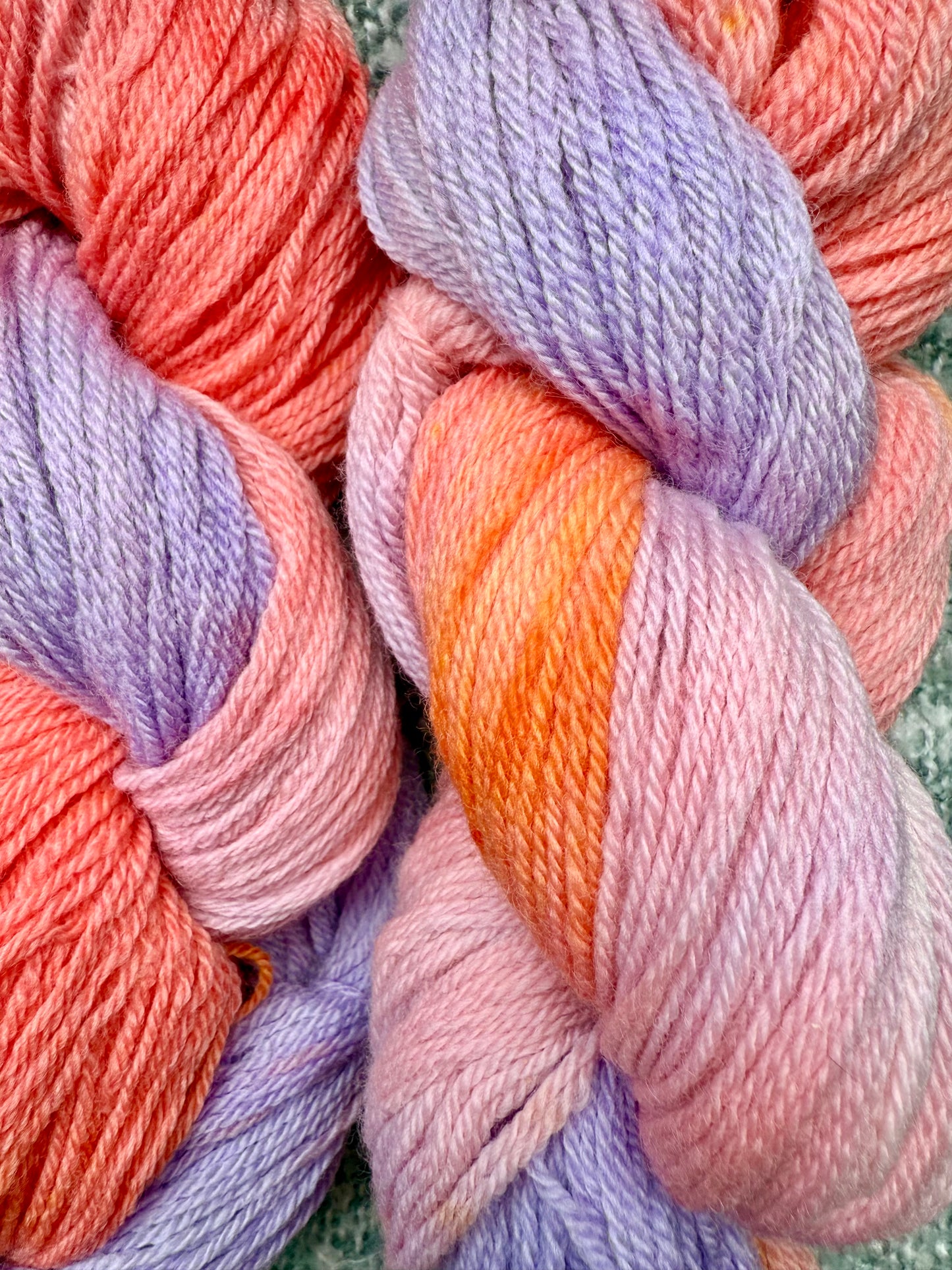 Late Summer Sky- Falklands Merino DK, Hand-Painted Yarn