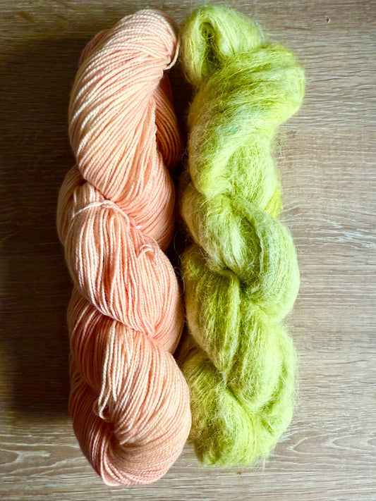 Apricot Milk — 4ply | High Twist Merino Sock Yarn