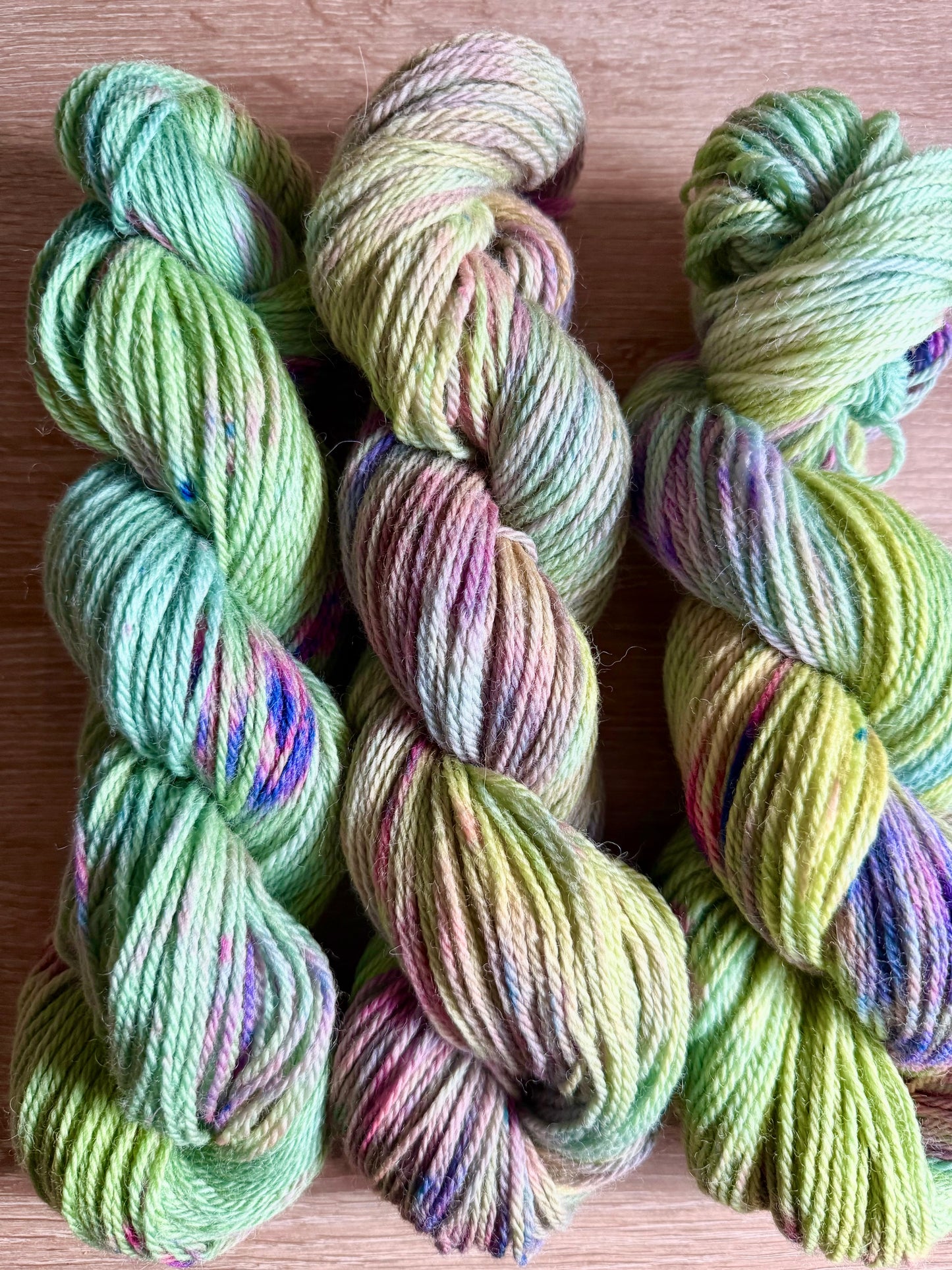 Matcha Cassis DK Kent Romney Wool