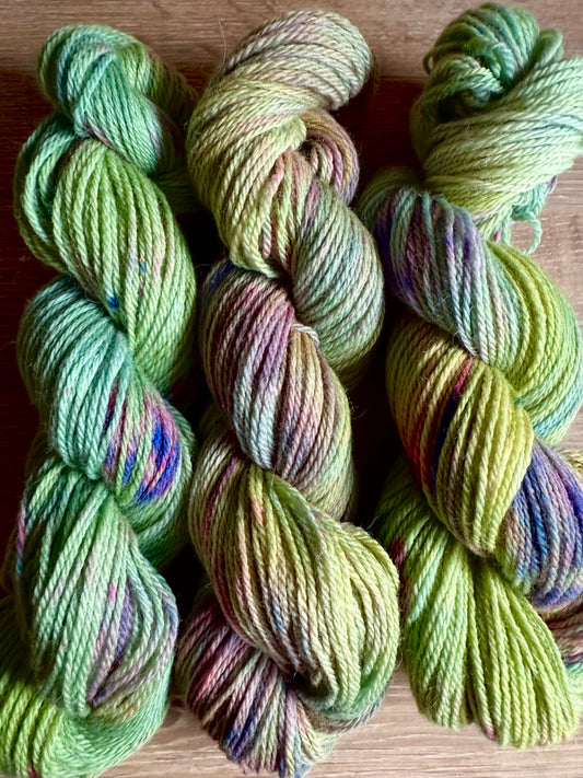 Matcha Cassis DK Kent Romney Wool