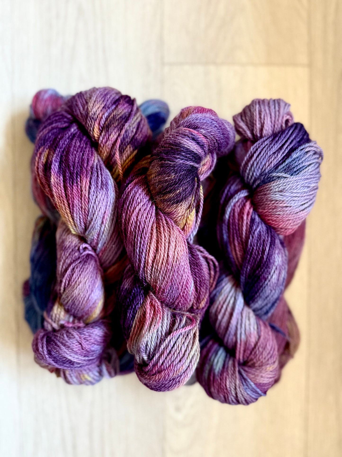 Iris Bloom- Amethyst DK Kent Romney